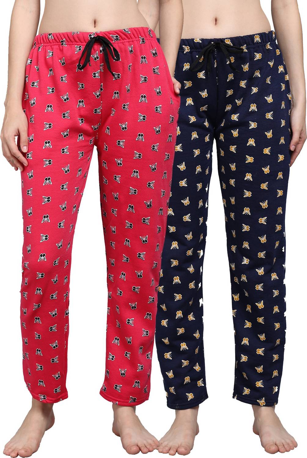 ANIXA Printed Women Multicolor Track Pants