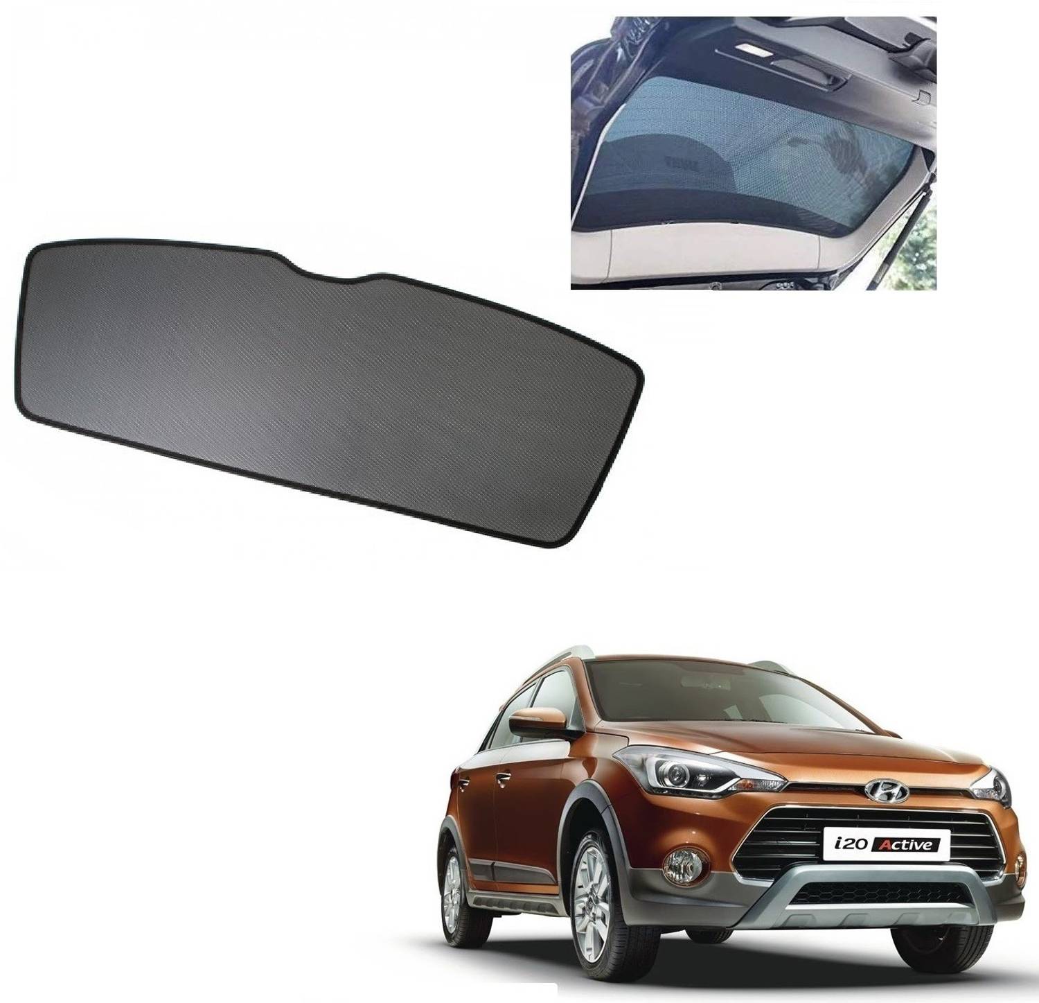 AuTO ADDiCT Rear Window Sun Shade For Hyundai i20