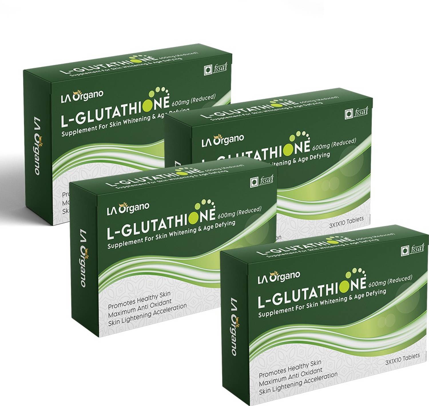 LA Organo L-Glutathione 600mg Reduced with Vitamin C Supplement for Skin Whitening Pack of 4 Price in India - Buy LA Organo L-Glutathione 600mg Reduced with Vitamin C Supplement for Skin Whitening LA Organo L-Glutathione 600mg Reduced with Vitamin C Supplement for Skin Whitening Pack of 4 Price in India - Buy LA Organo L-Glutathione 600mg Reduced with Vitamin C Supplement for Skin Whitening