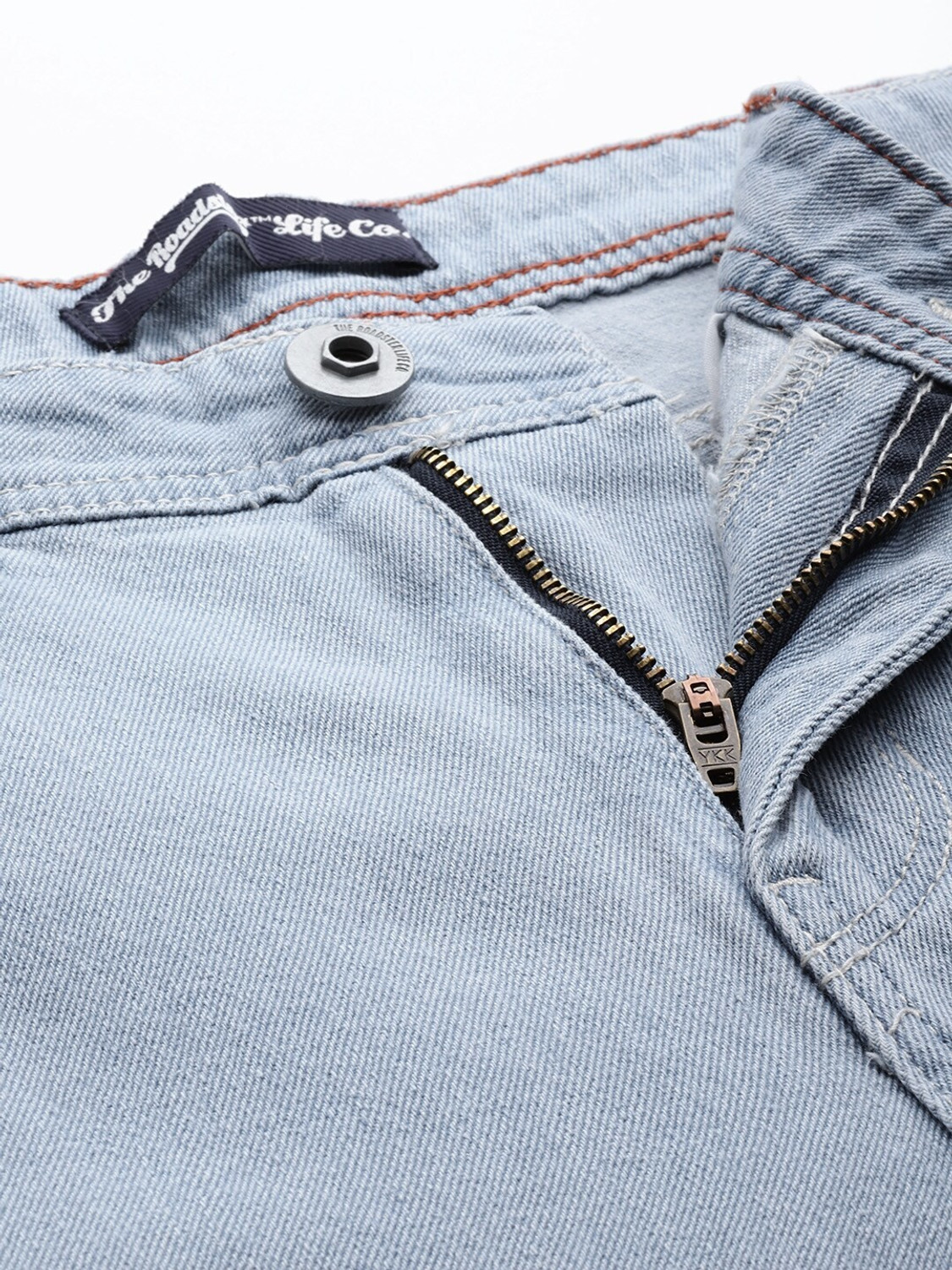 Image of Roadster Regular Men Blue Jeans