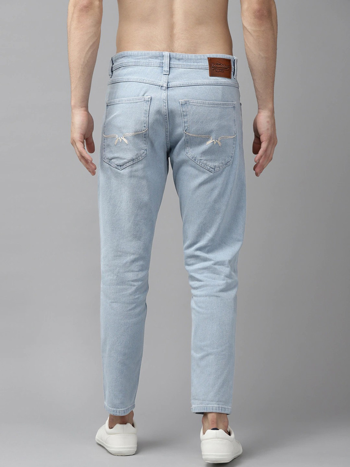 Image of Roadster Regular Men Blue Jeans
