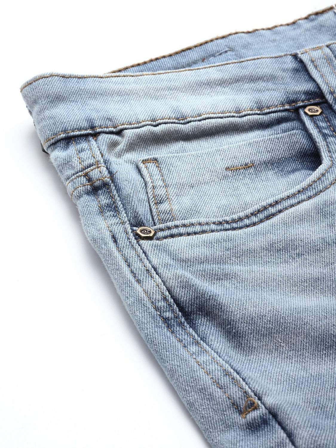 Image of Roadster Regular Men Blue Jeans