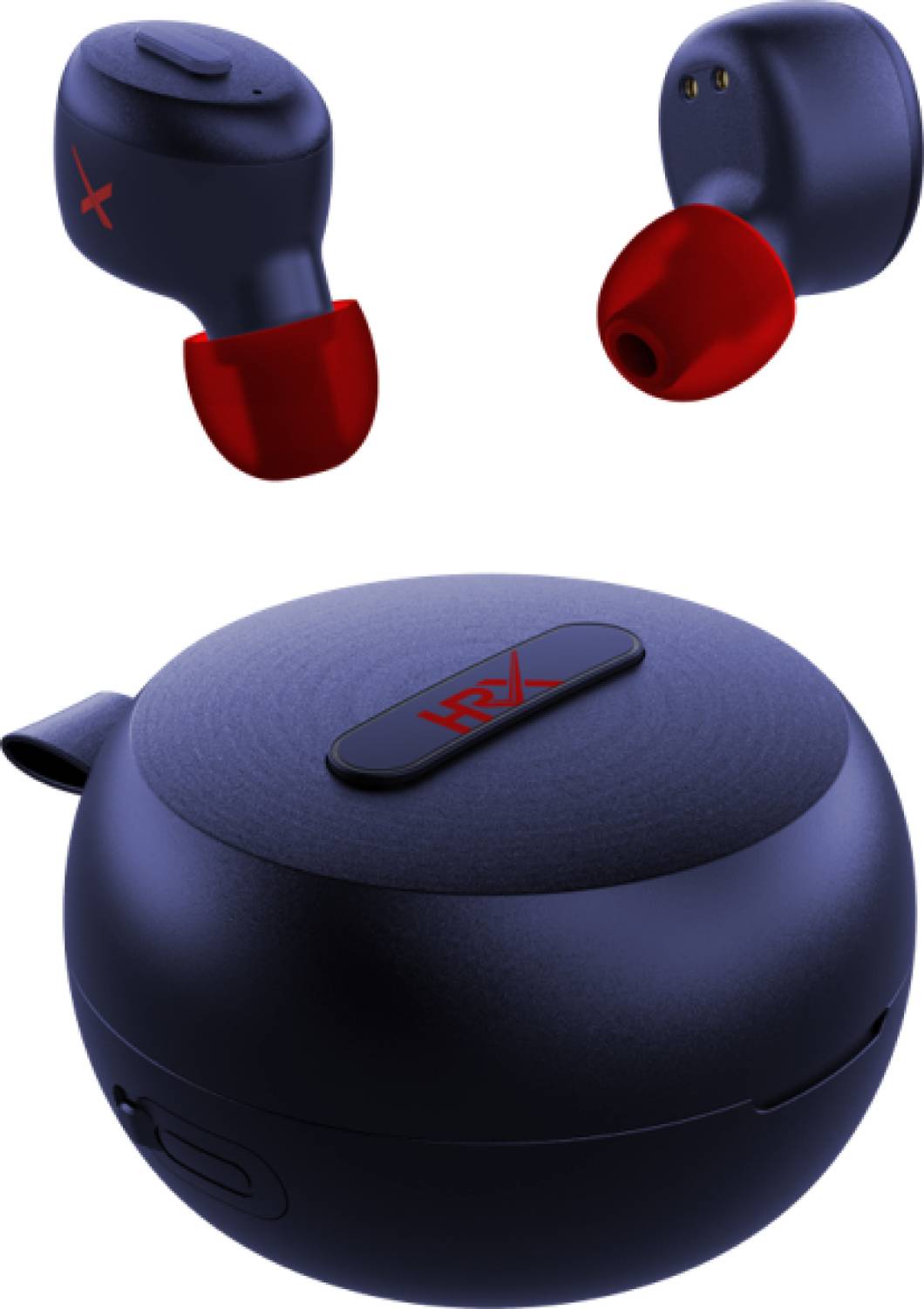 HRX X-Drops 580G Bluetooth Headset (Red, Blue, In the Ear)