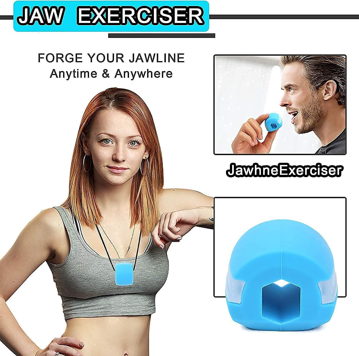 Image of SGMSC Jawline Exerciser For Men And Women Easy To Use Face Chin Mouth Exerciser Jawline Exerciser For Men And Women Easy To Use Face Chin Mouth Exerciser Massager