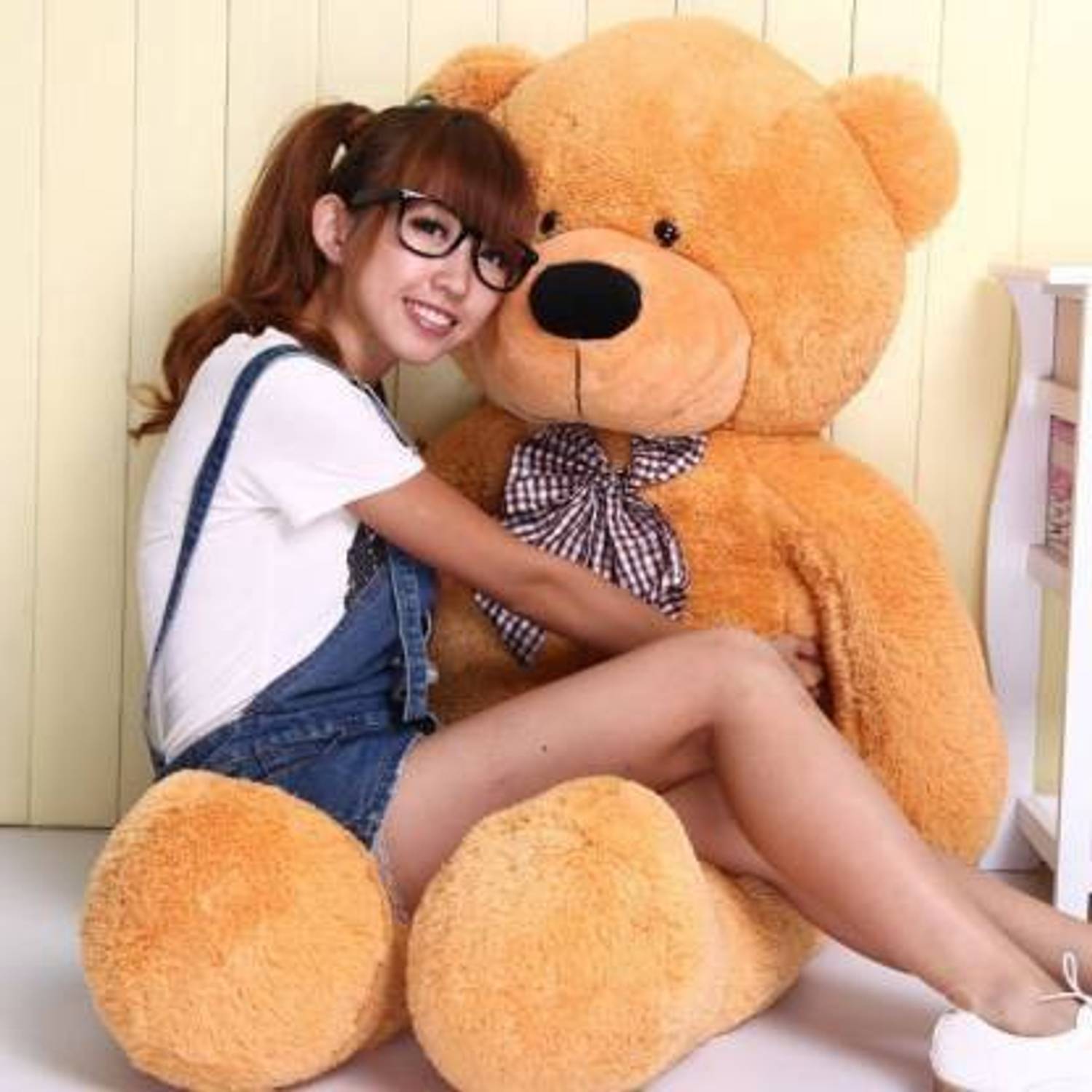 AK TOYS Brown 90 Cm 3 feet Huggable And Loveable For Someone Special Teddy Bear  - 91 cm