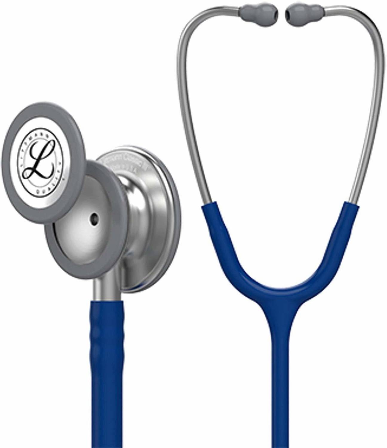 3M Littmann Classic III Monitoring Stethoscope, Navy Blue Tube, 27 inch, 5622 Classic III Stethoscope