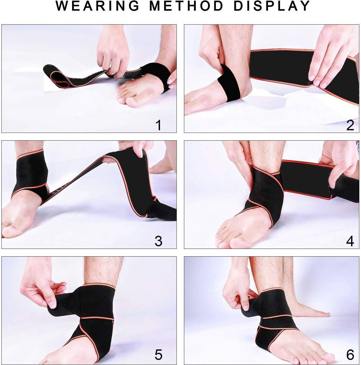 Victory Ankle Brace Support Compression Pack of 2 - Image 4