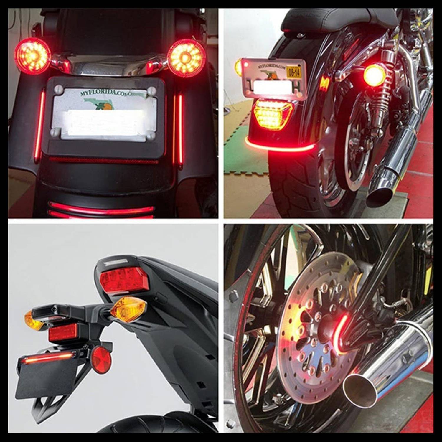 AuTO ADDiCT Strip-lights-177 Brake Light Motorbike LED for