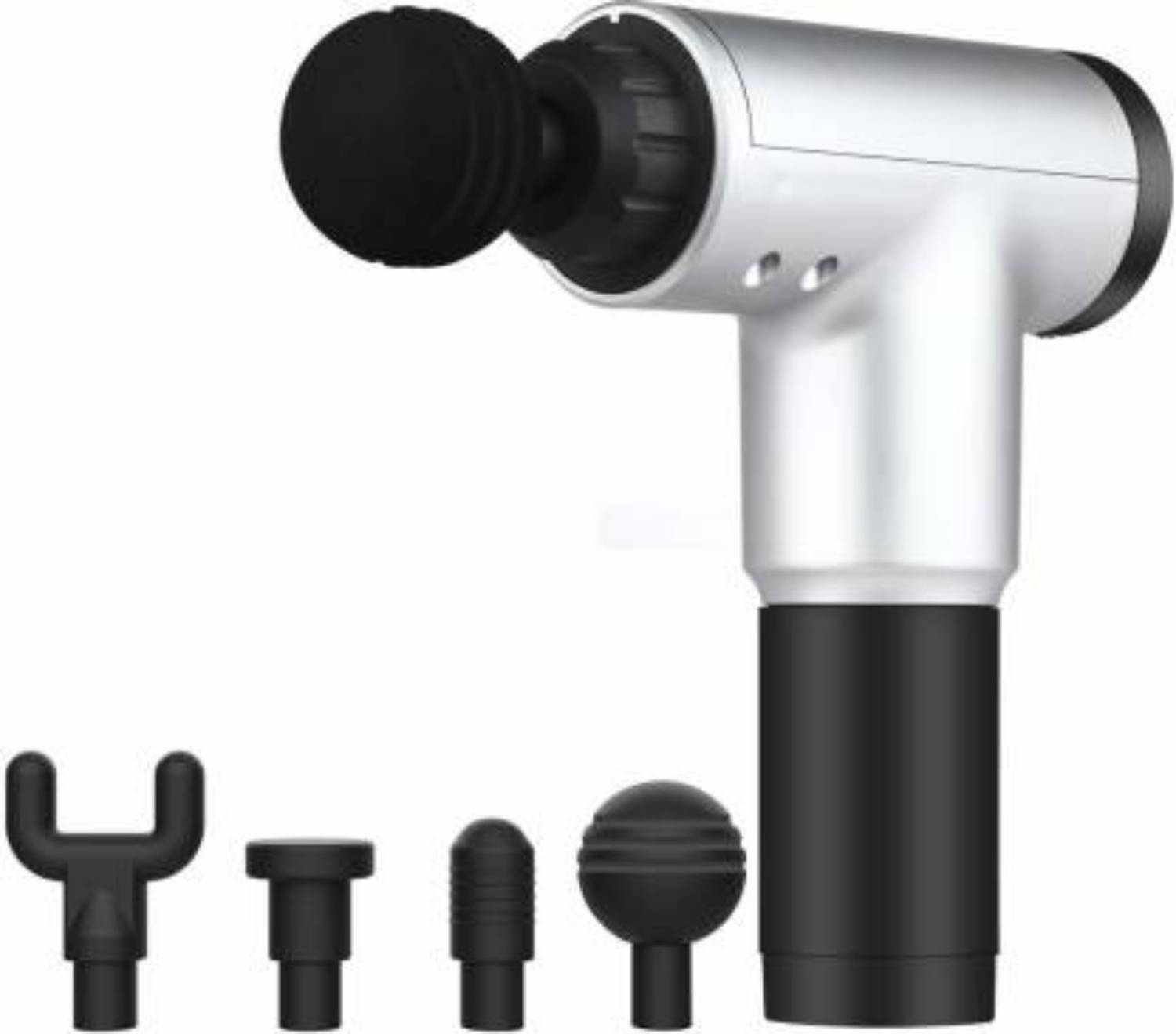 AKSHAR4u Massage Gun Fascial Massage Gun KH-320 (Silver) Massager (Silver) Massage Gun Fascial Massage Gun KH-320 (Silver) Massager (Silver) Massager