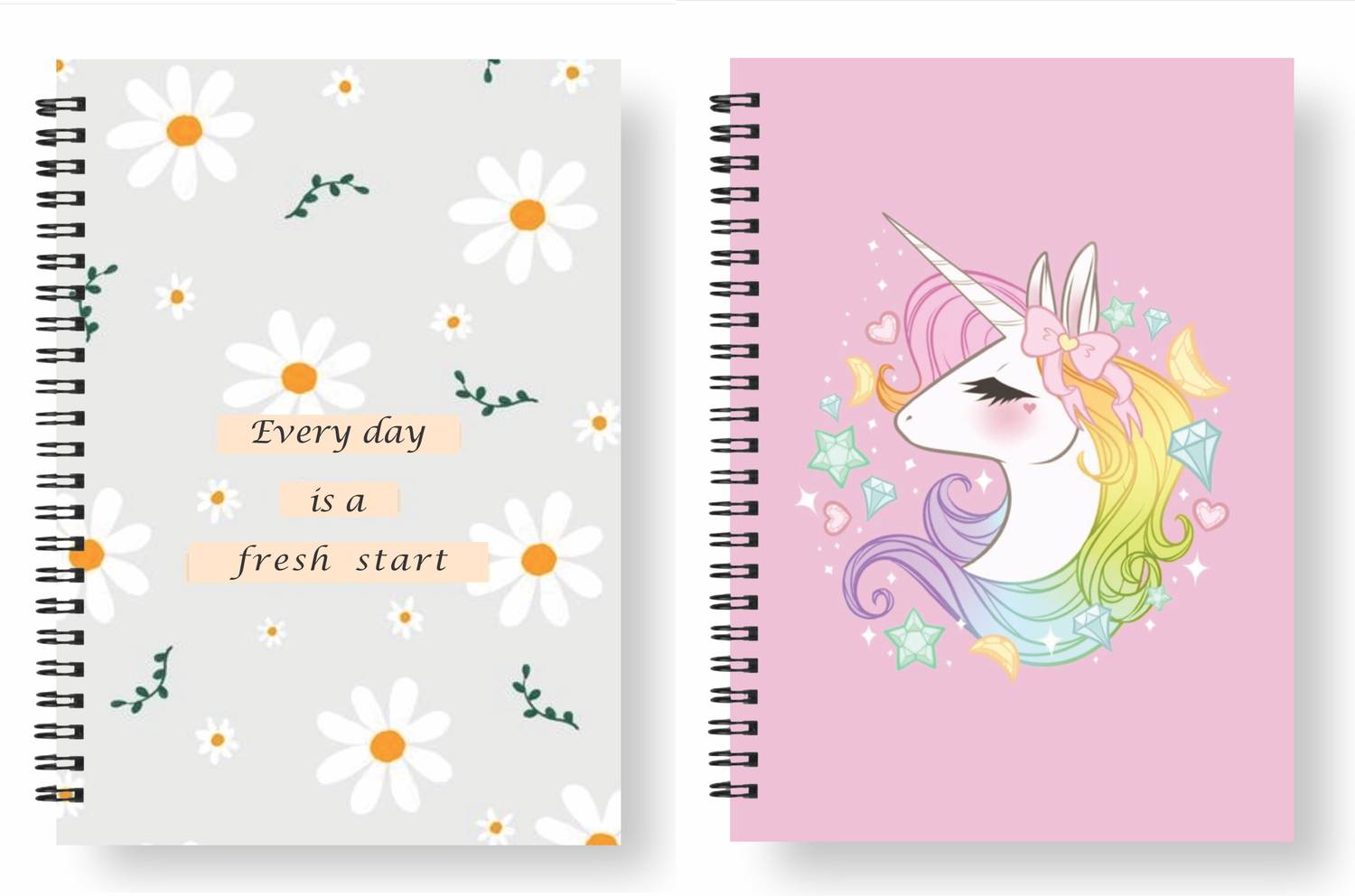3DS Note book A5 Diary Ruled 80 Pages