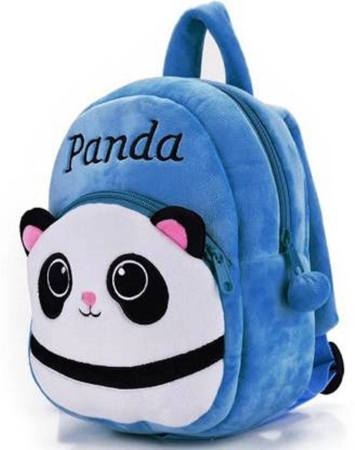Afya Soft Toy Bag Panda Plush Bag For Cute Kids 2-5 Years Plush Bag 4 L Backpack