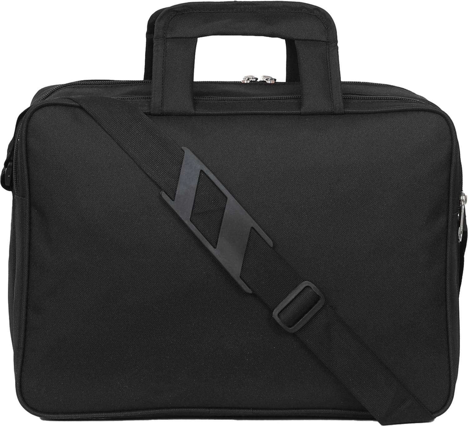 Alson Men & Women Black Messenger Bag