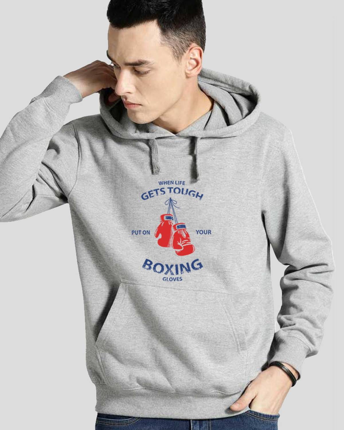 ADRO Full Sleeve Printed Men Sweatshirt