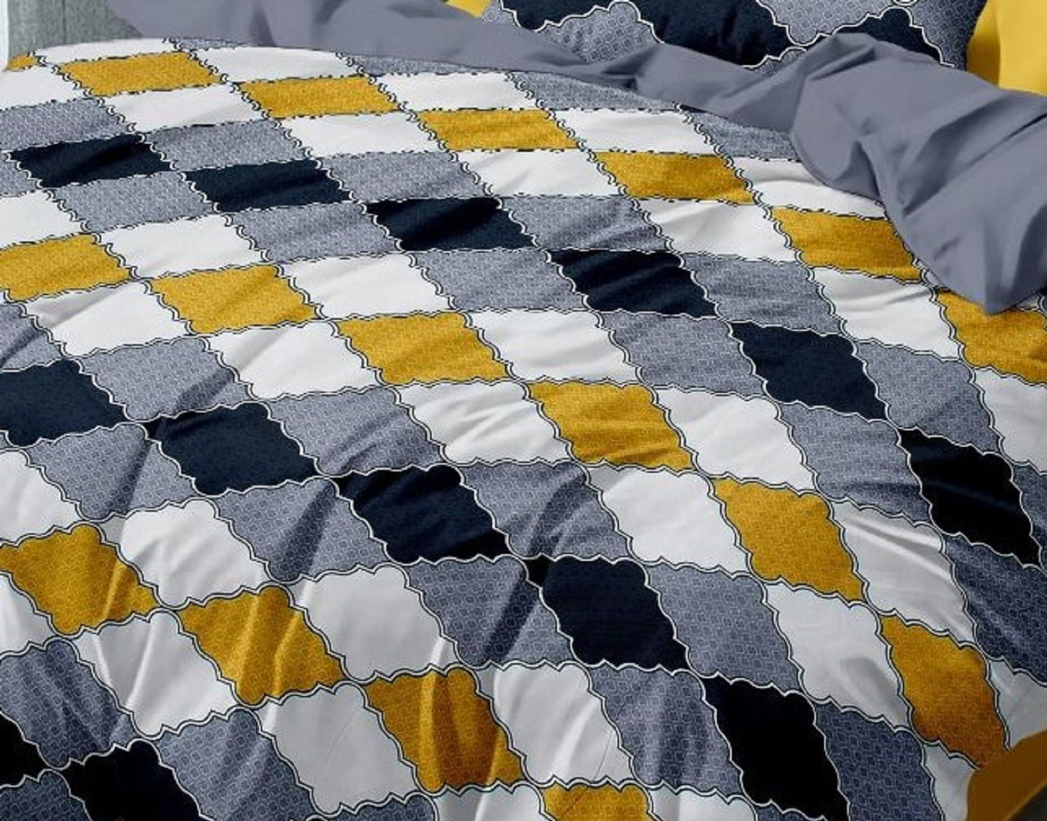 Image of TURIYA Queen Polycotton Duvet Cover
