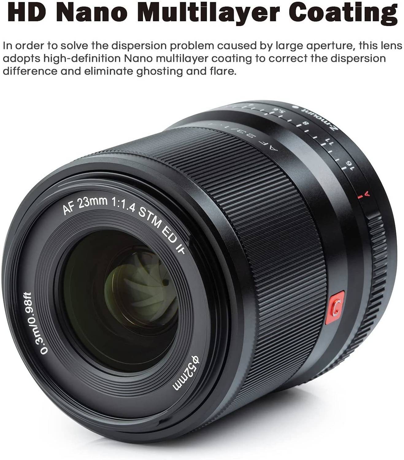 viltrox 23mm F1.4 Auto Focus Wide-Angle , Compatible with APS-C