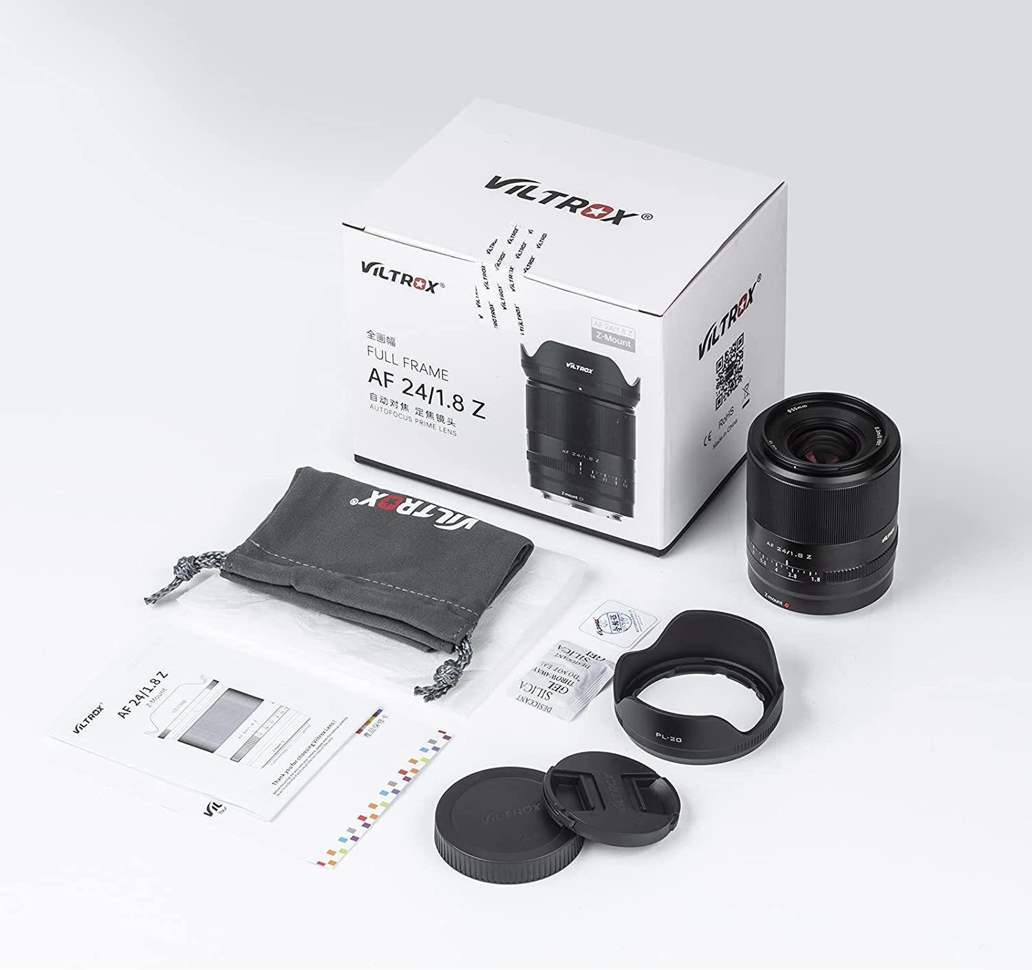 Image of viltrox 24mm F1.8 STM Z-Mount Wide-angle Zoom Lens