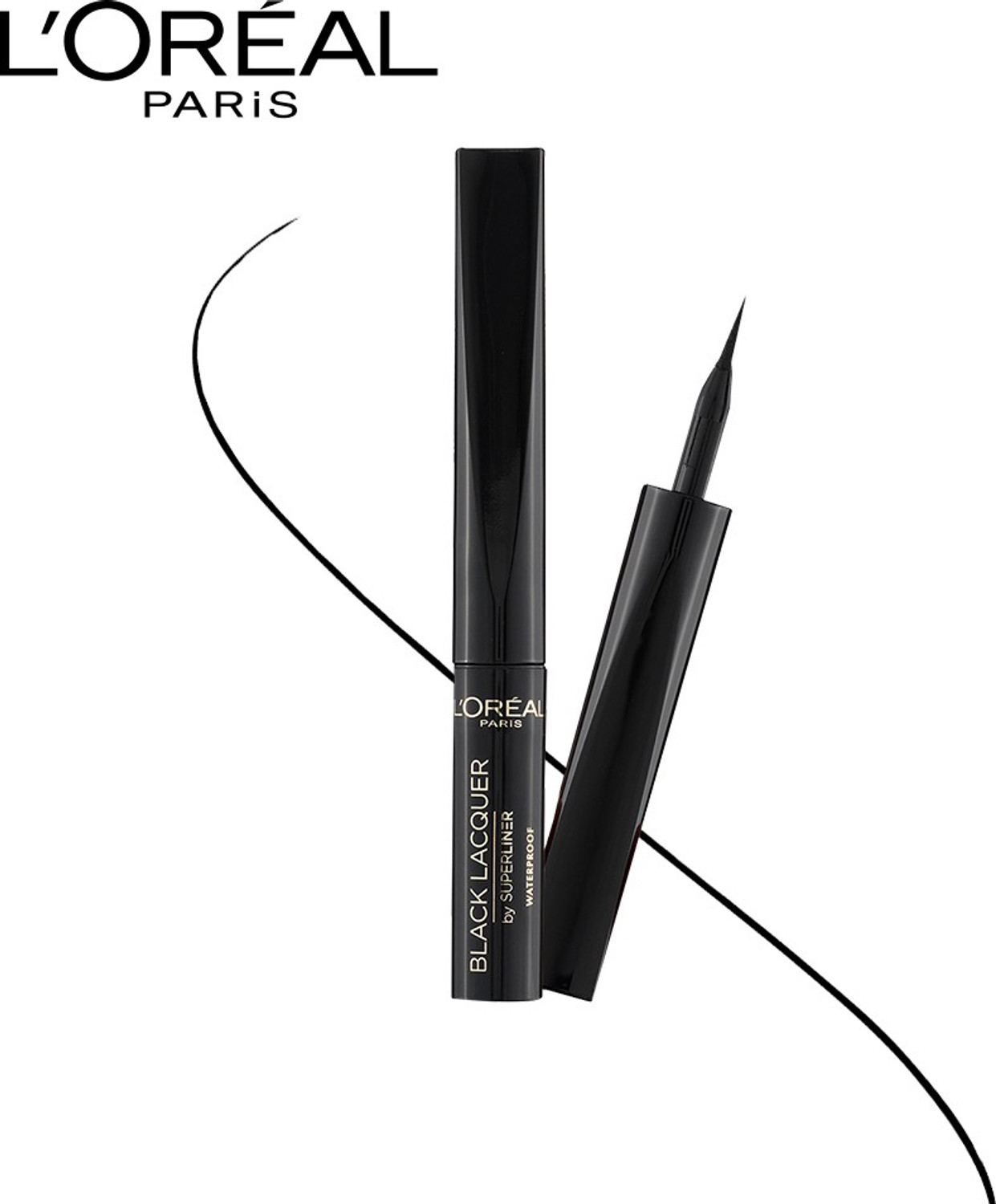 Image of L'Oreal Paris Super Liner Black Lacquer Eyeliner Waterproof 1 ml