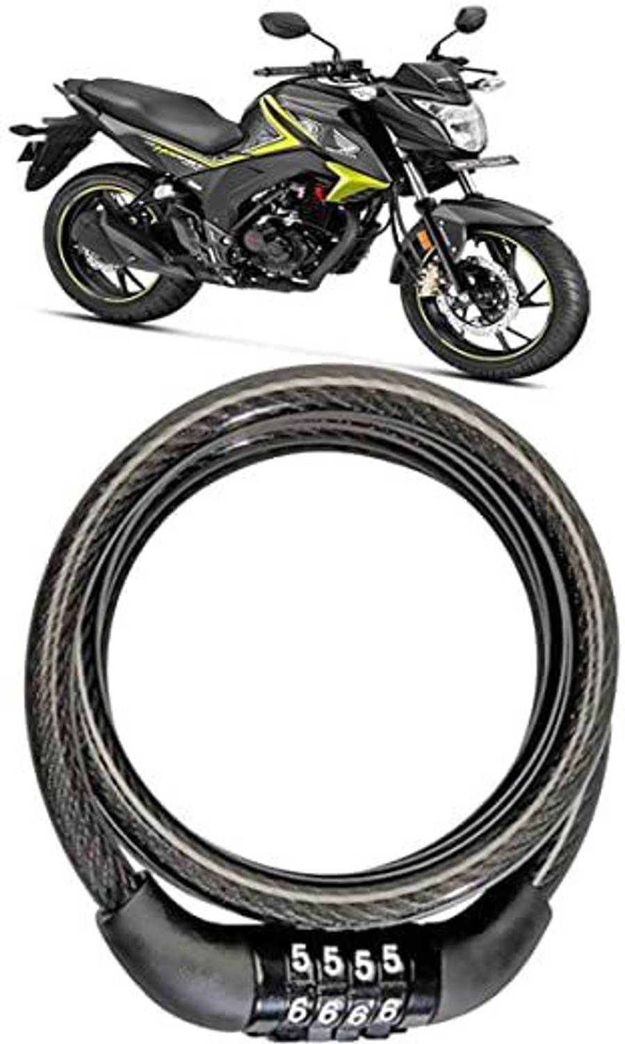 AIRSKY Iron Cable Lock For Helmet