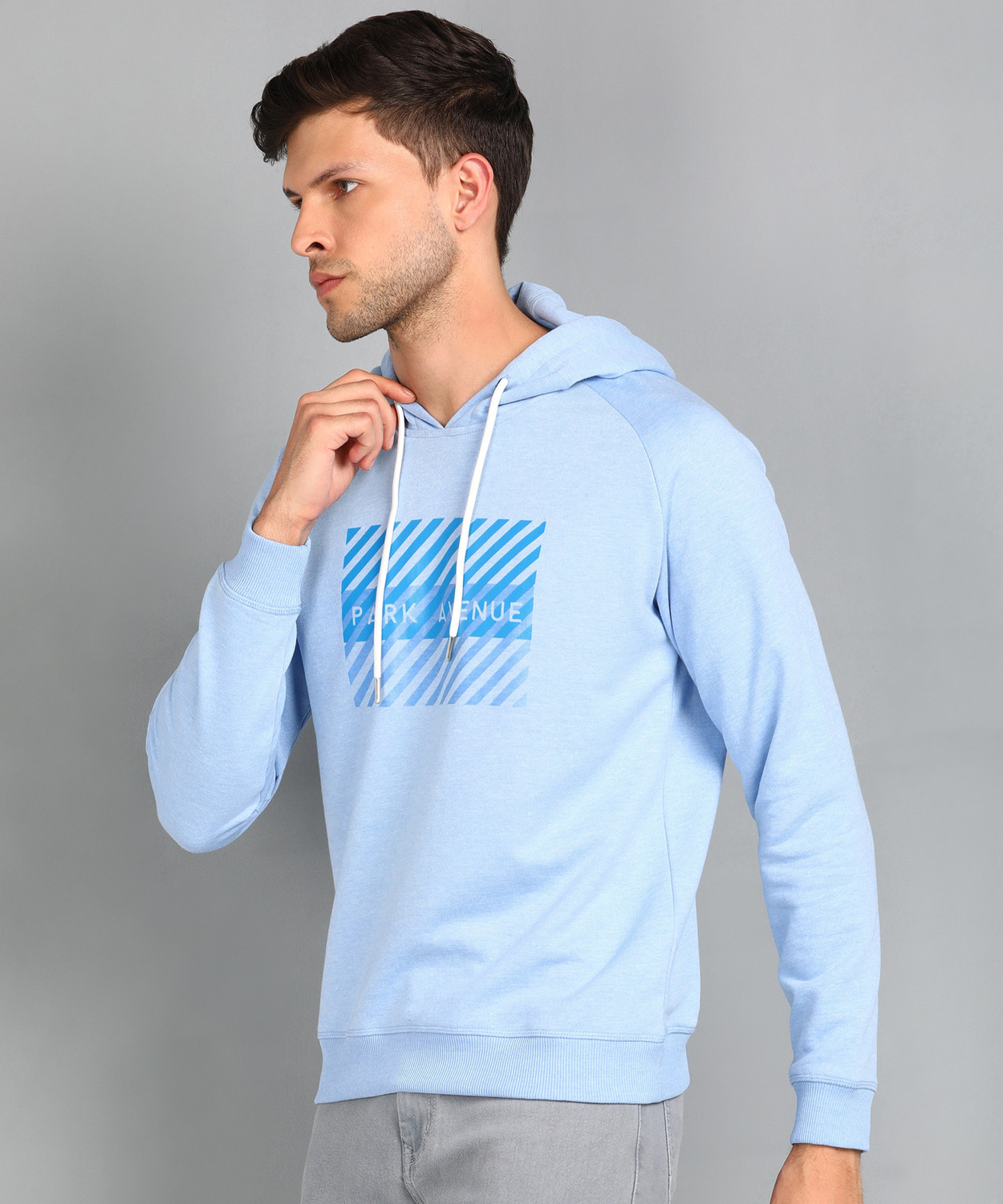 Image of PARK AVENUE Full Sleeve Printed Men Sweatshirt
