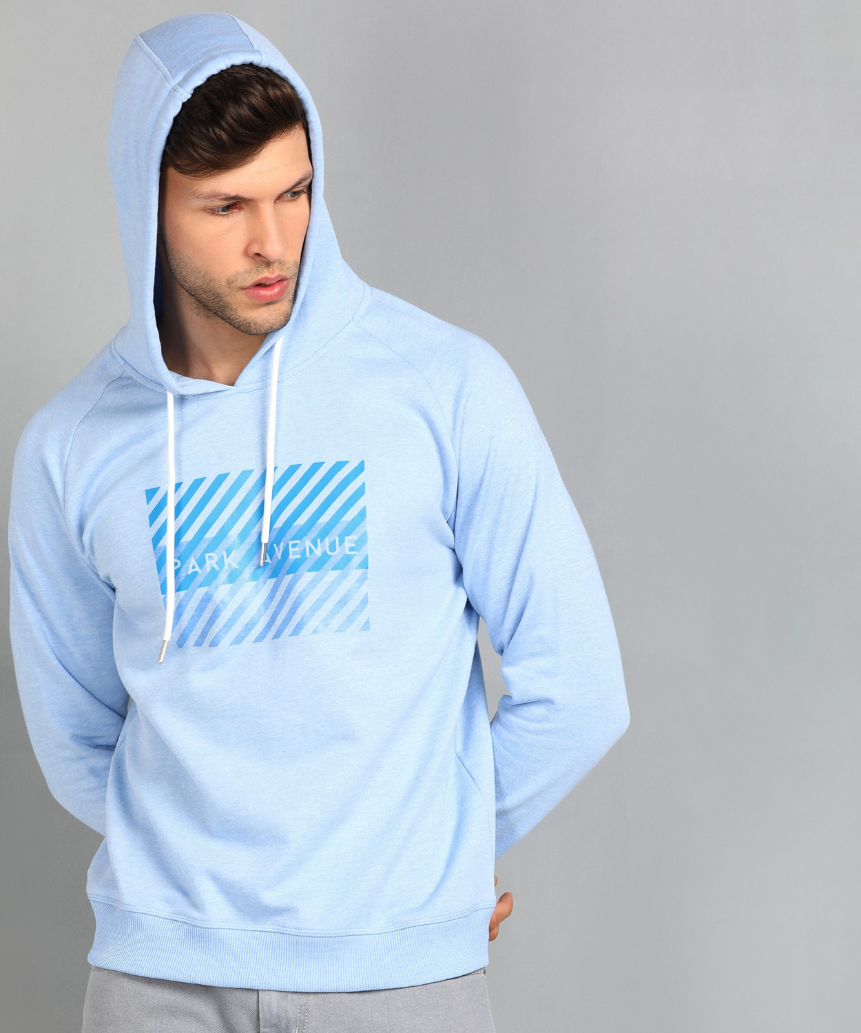 Image of PARK AVENUE Full Sleeve Printed Men Sweatshirt