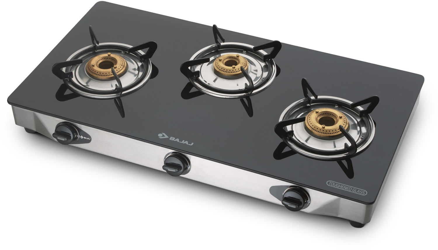 Image of BAJAJ Majesty CGX3 Eco Glass Manual Gas Stove
