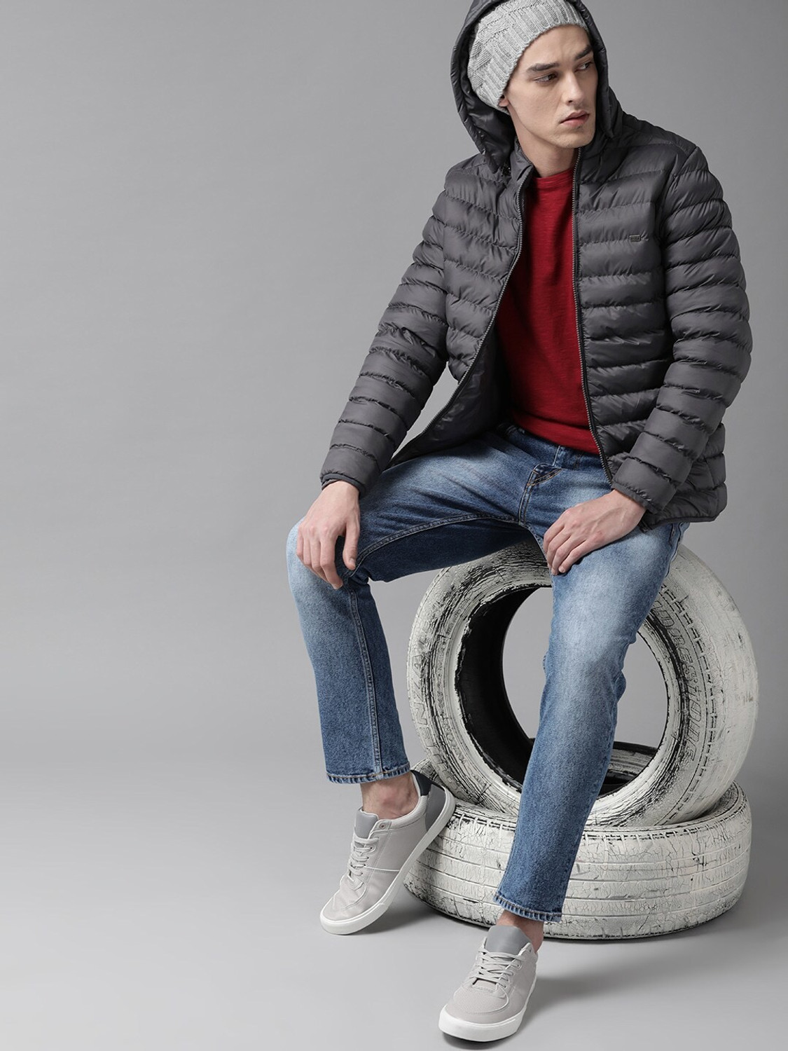 Image of Roadster Full Sleeve Solid Men Jacket