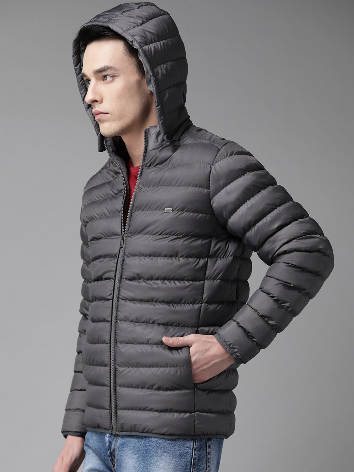 Image of Roadster Full Sleeve Solid Men Jacket