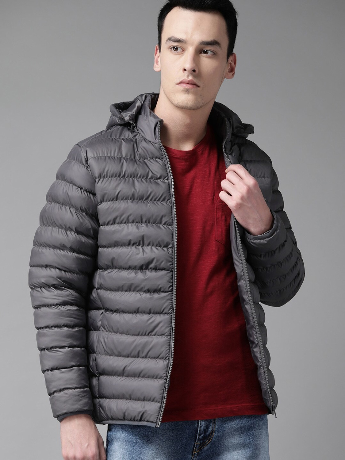 Image of Roadster Full Sleeve Solid Men Jacket