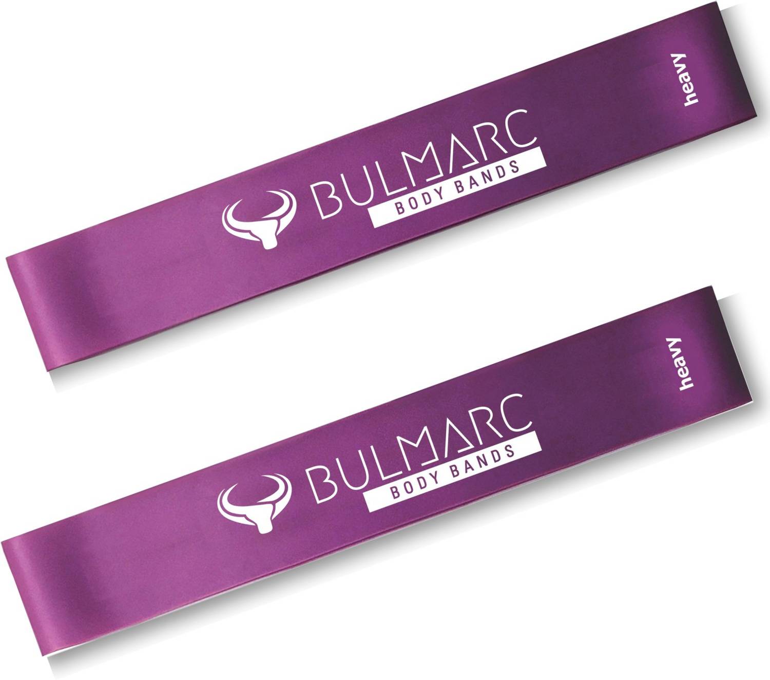 Bulmarc Set of 2 Heavy Resistance Bands (50 - 75 lbs) Resistance Tube