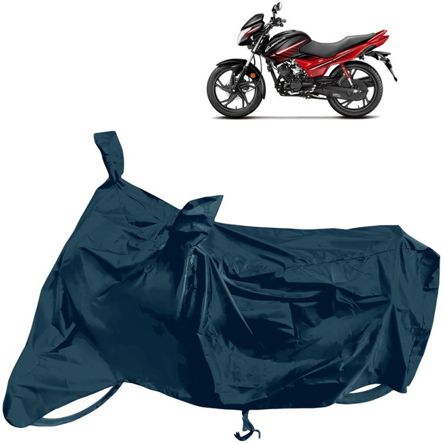 Image of Horseyaart Waterproof Two Wheeler Cover for Hero