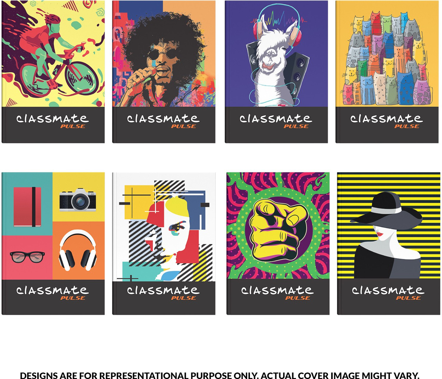 Image of Classmate Pulse Synthetic Soft cover Journal Notebook: A5 Journal Single Line 192 Pages