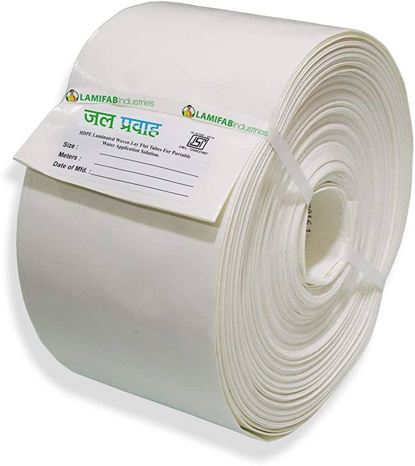Agriflow HDPE Laminated 30 Meter 3 Inch HDPE Laminated Woven Lay Flat Tube 30 Meter 3 Inch Hose Pipe