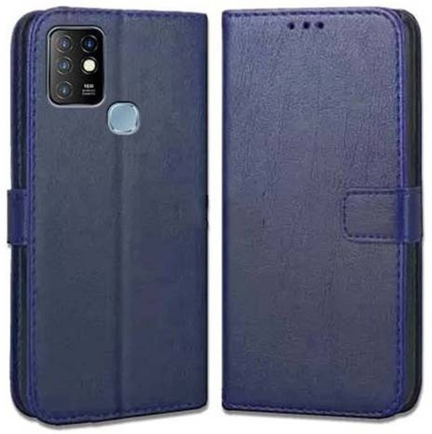 AmericHome Wallet Case Cover for Infinix Hot 9, Hot 9 Pro
