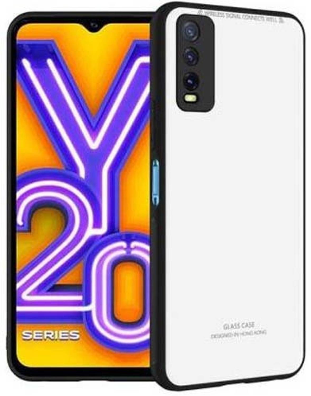AmericHome Back Cover for Vivo Y20, Y20i, Y12s, Y20A, Y20g, V2029, 2033, V2027