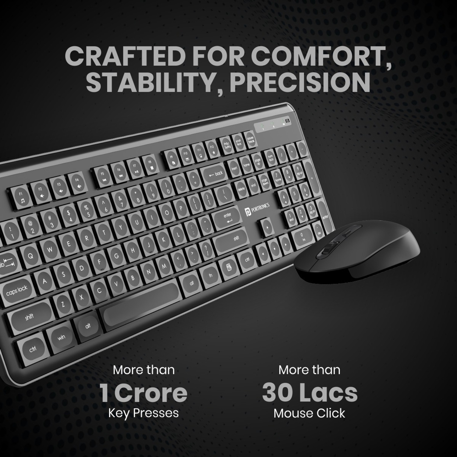 Image of Portronics Key4 Combo Set