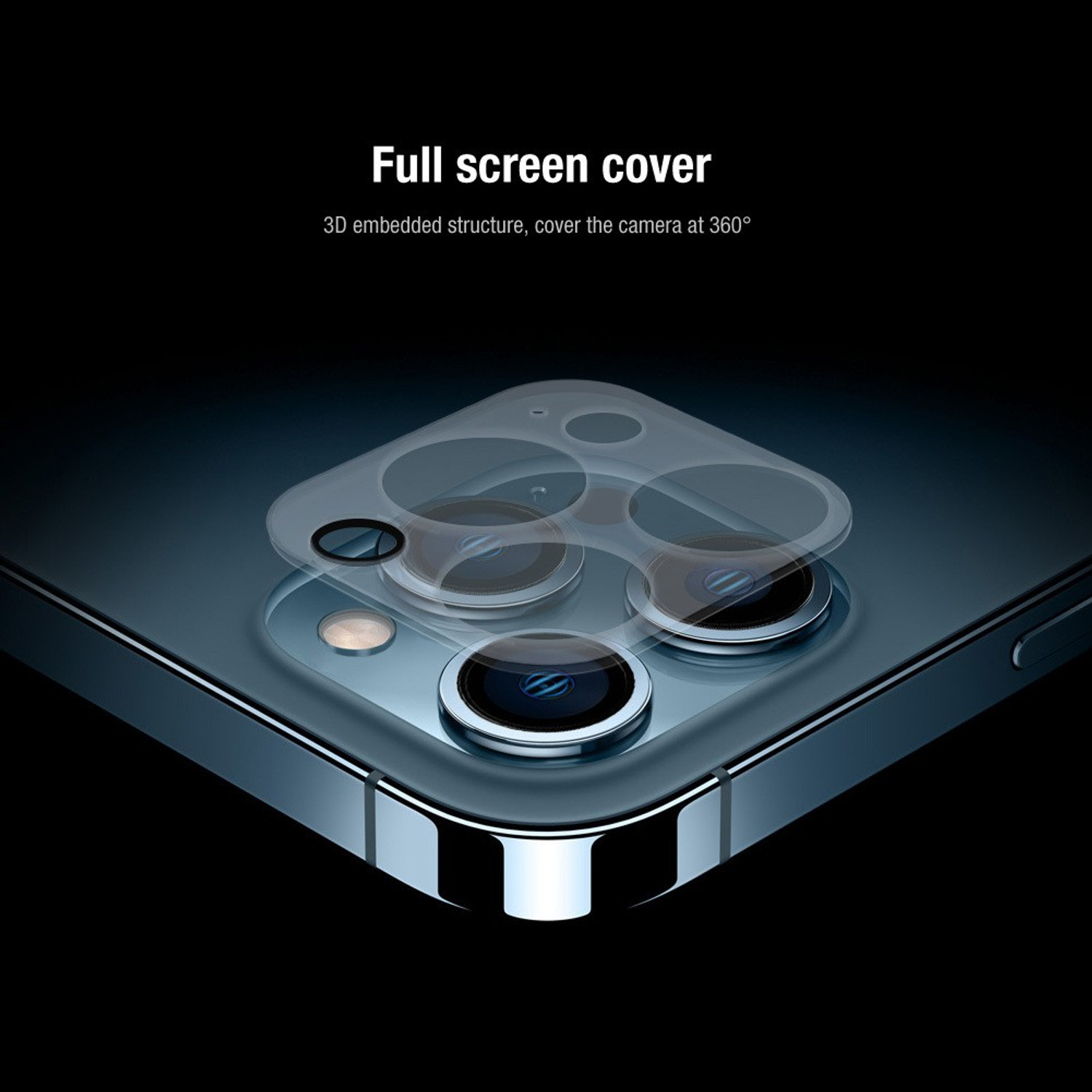 Image of Nillkin Front and Back Tempered Glass for Apple iPhone 13 Pro (6.1 inch Inch) 2 in 1 Full