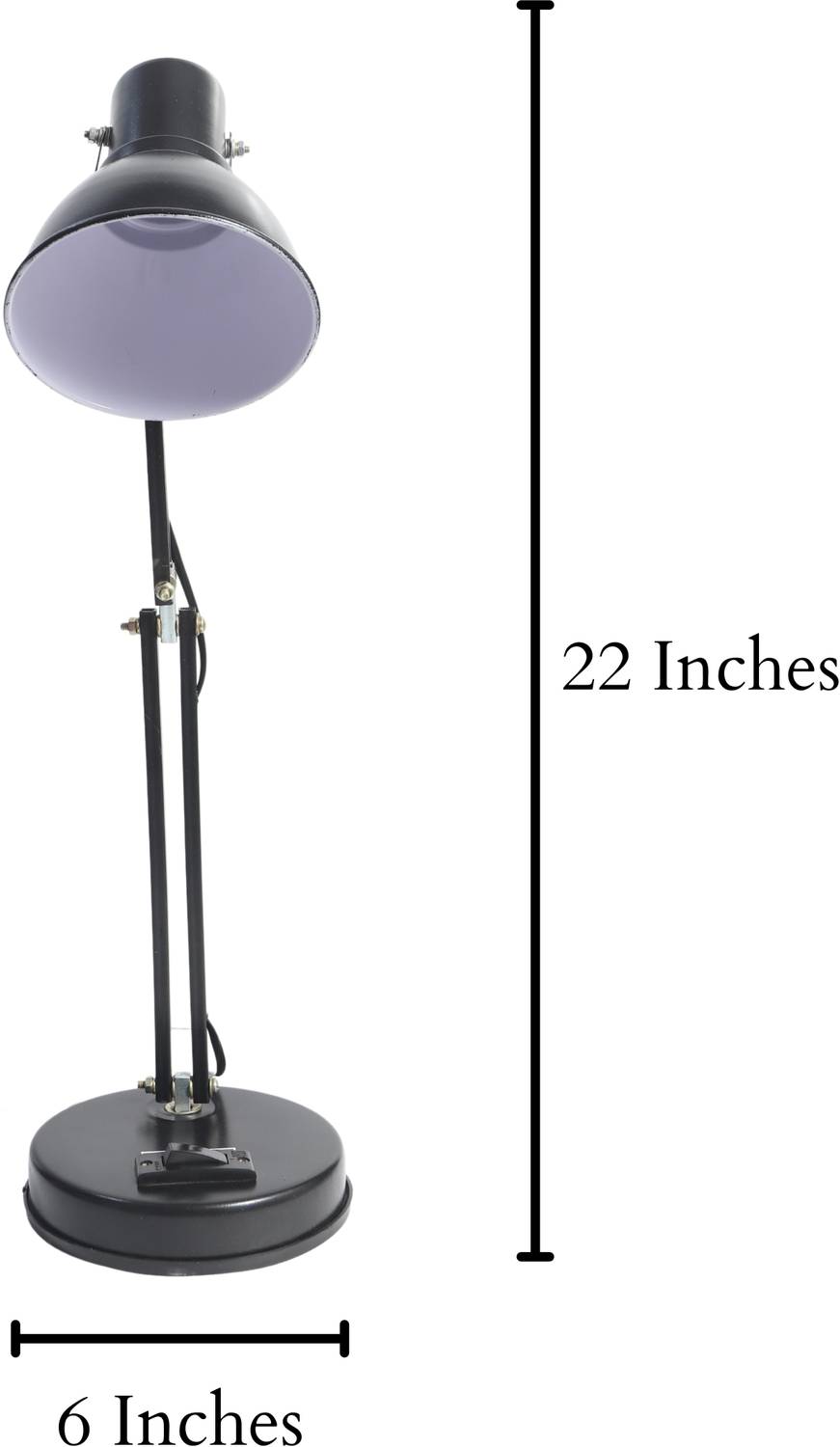 Caleta Tairy FM Black Study Lamp - Image 3