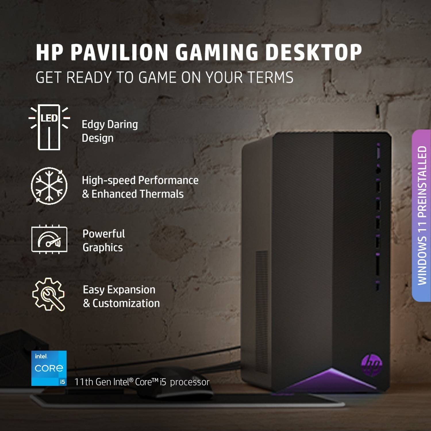 HP TG01-2008in Core i5 (16 GB RAM/NVIDIA GeForce RTX 3060 Ti