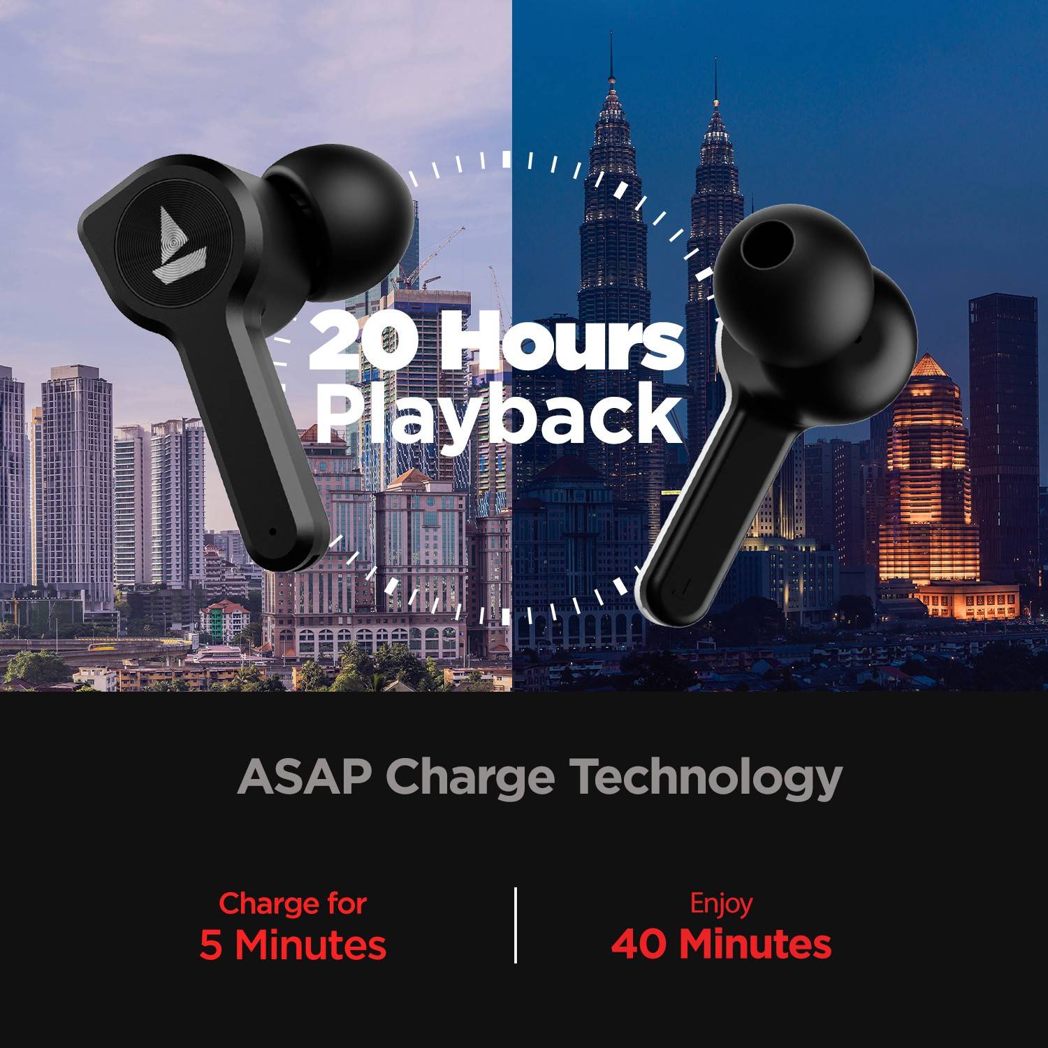 boAt Airopes 402/408 Bluetooth Earbuds - Image 3