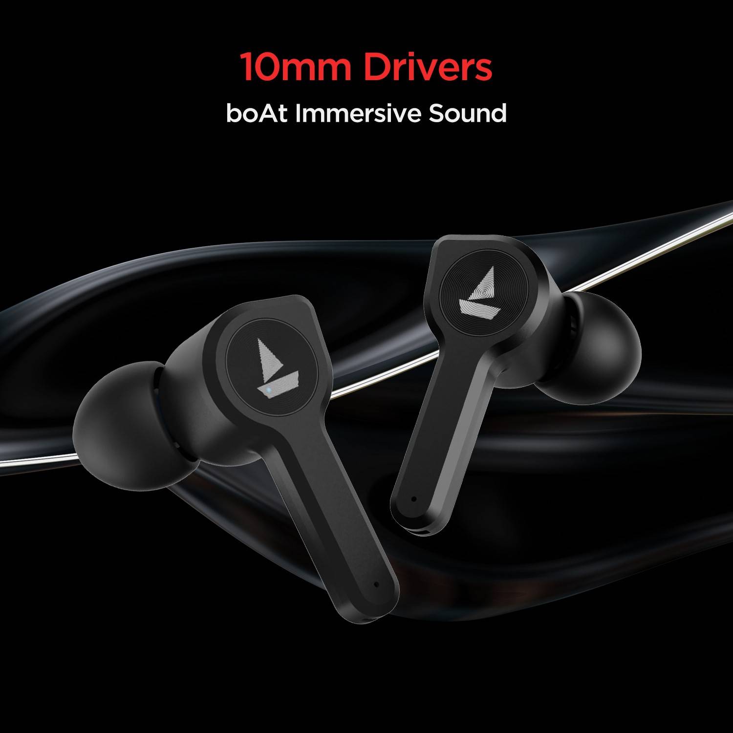 boAt Airopes 402/408 Bluetooth Earbuds - Image 4