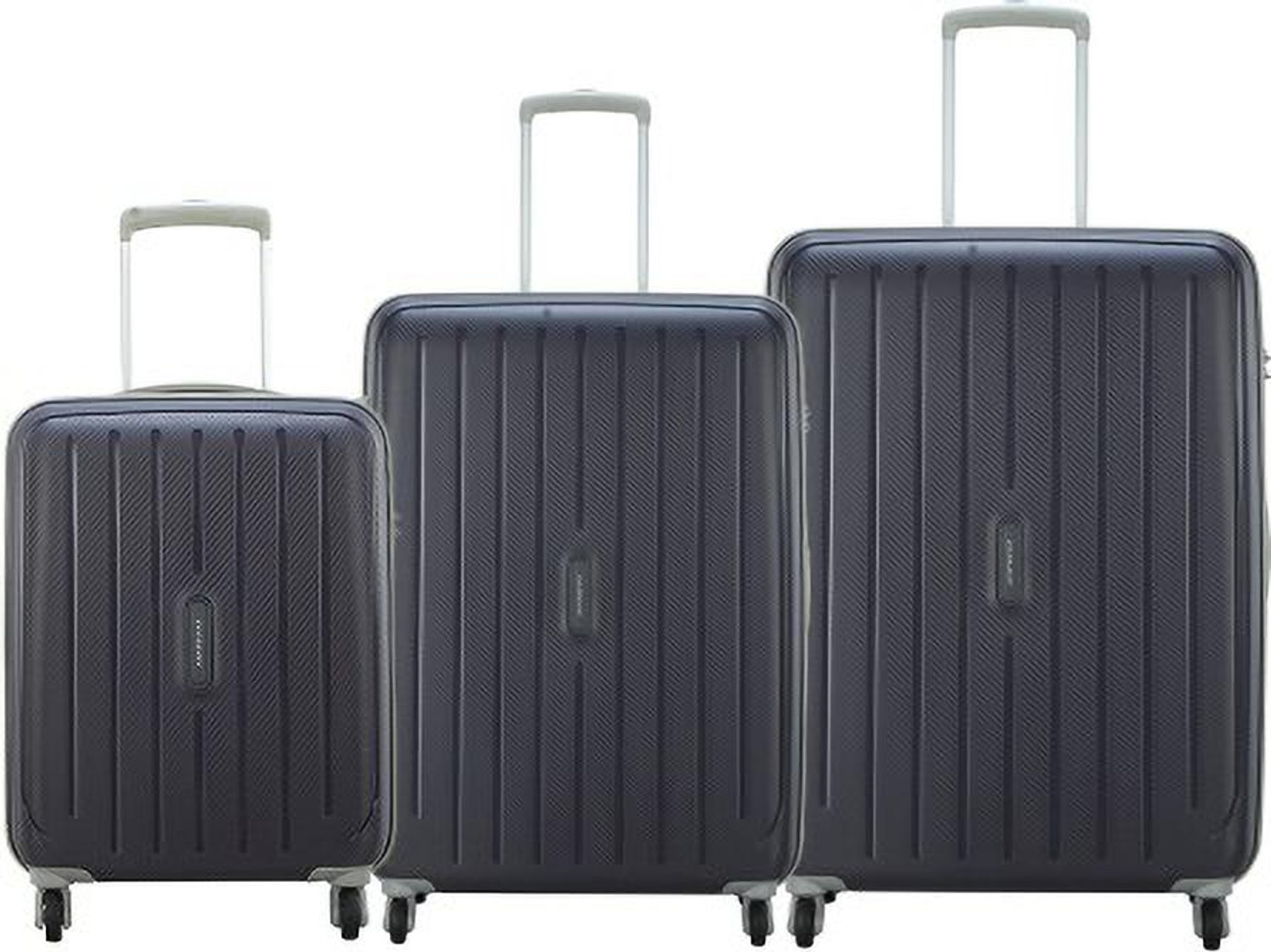 Image of ARISTOCRAT Photon Set of 3 (Small 55cm | Medium 64cm | Large 75cm) - Trolley Bag Cabin & Check-in Set 4 Wheels - 28 inch