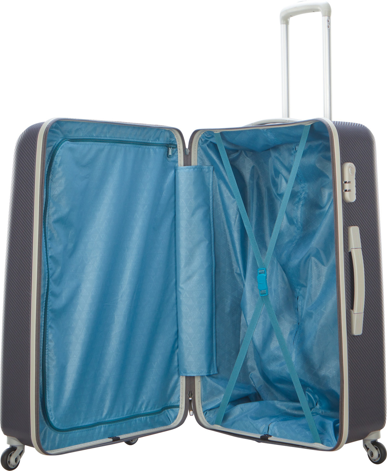 Image of ARISTOCRAT Photon Set of 3 (Small 55cm | Medium 64cm | Large 75cm) - Trolley Bag Cabin & Check-in Set 4 Wheels - 28 inch