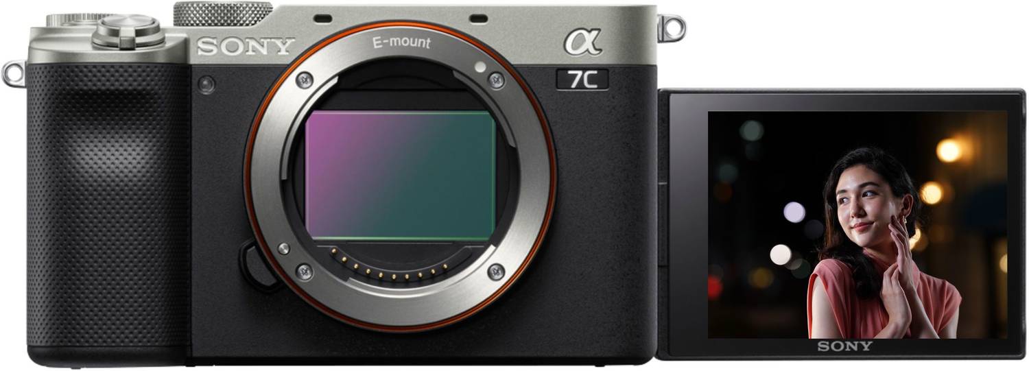 SONY Alpha ILCE-7C Full Frame Mirrorless Camera Body Featuring Ey