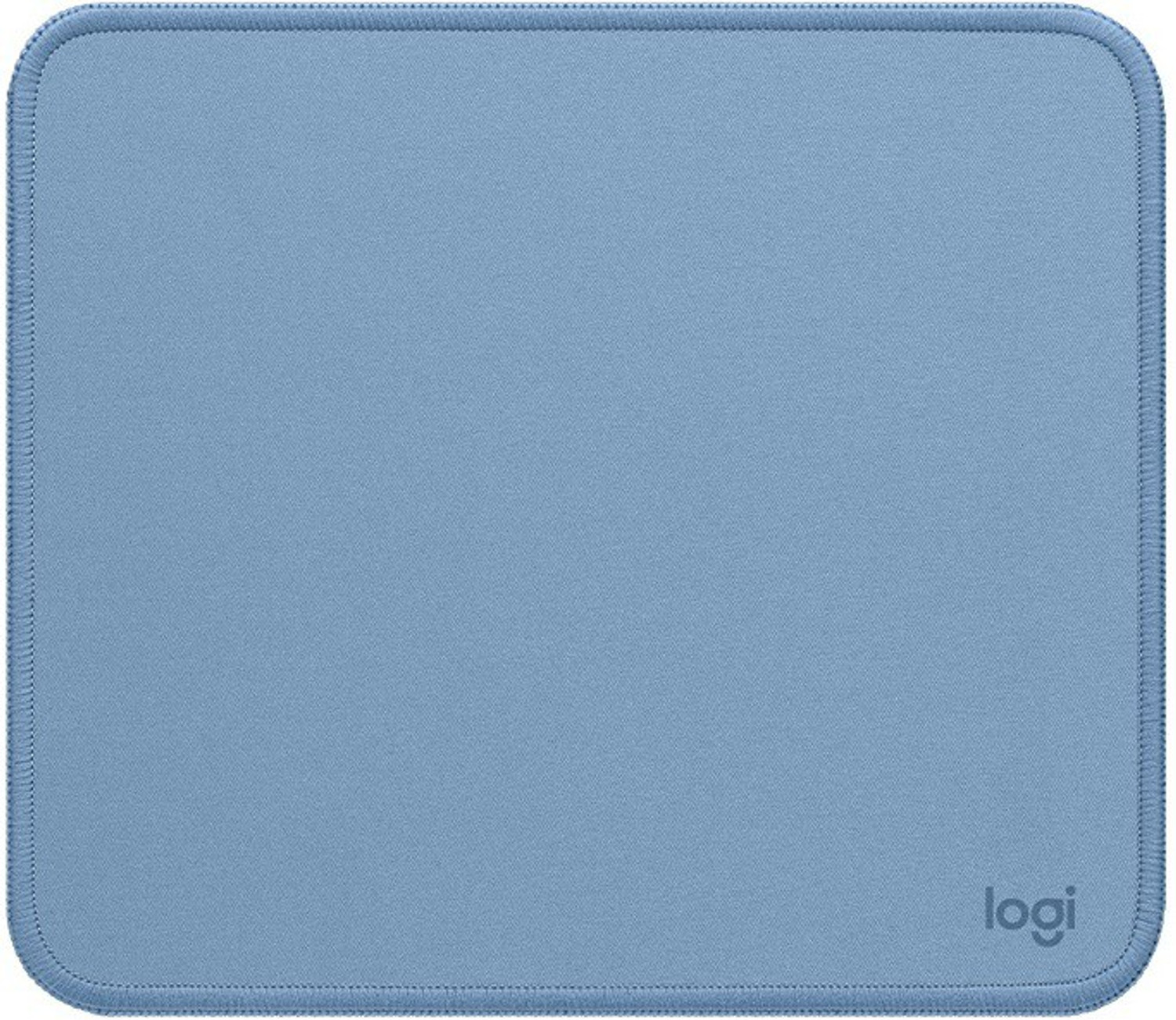 Image of Logitech Mouse Pad Blue Grey Non Slip Base Mousepad