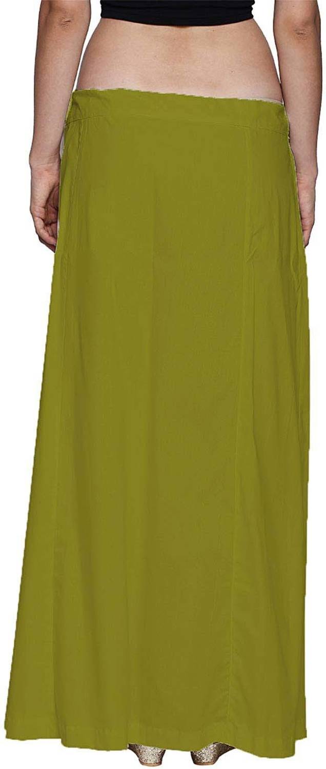 ABNExports Multicolor Readymade Sari Inner Wear/Inskirt Cotton Blend Petticoat