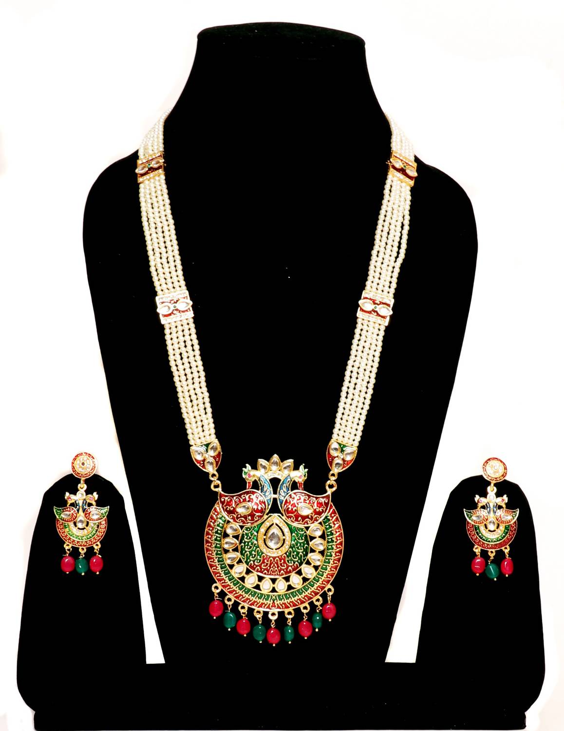 AYE Alloy Gold-plated Multicolor Jewellery Set