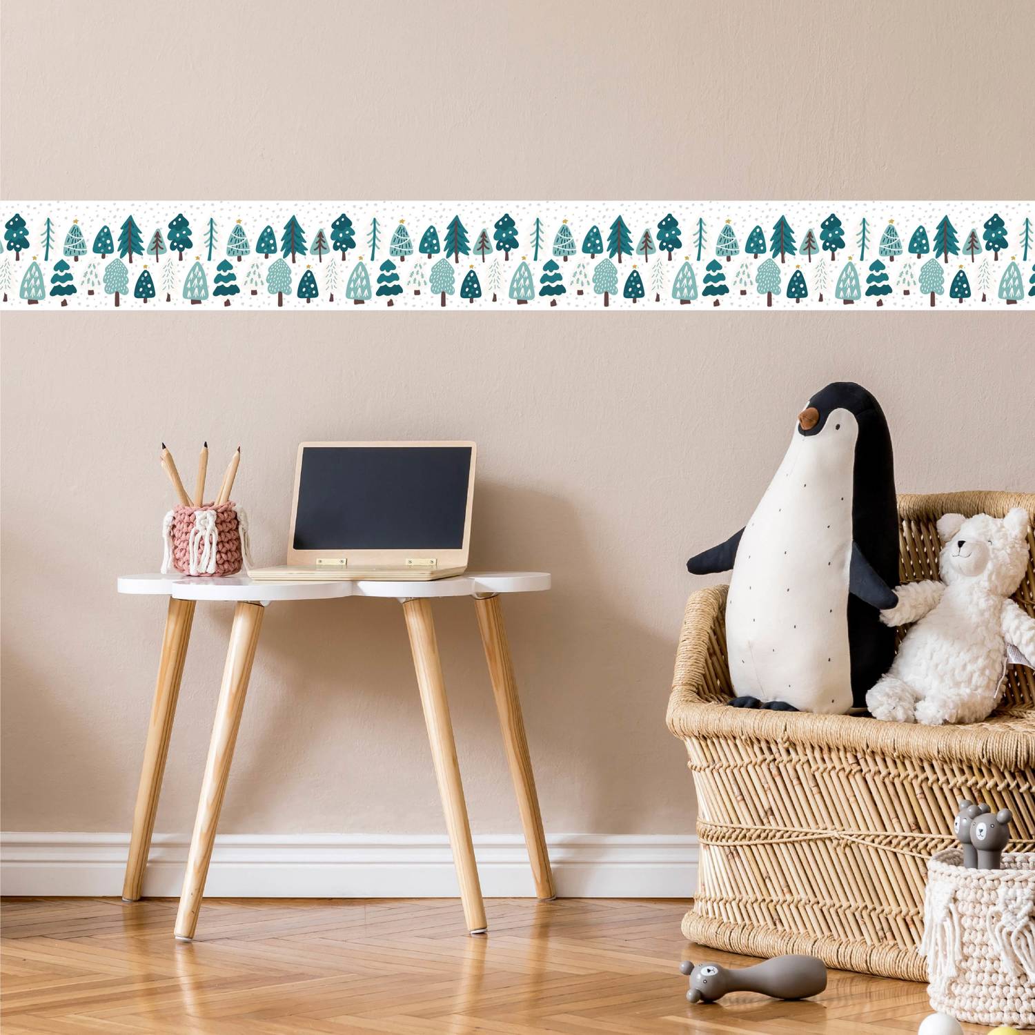 Asian Paints EzyCR8 300 cm x 10 cm Waterproof Nature Vinyl Wallpaper