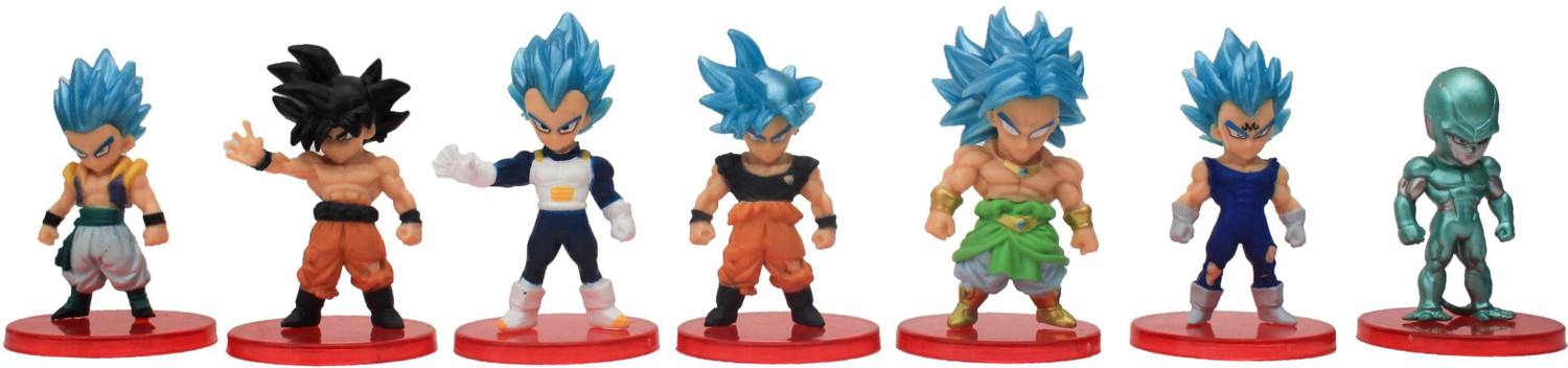 Image of OFFO Dragon Ball Z Anime Chibbi Figures [7-8 cm] For Home Decors, Office Desk and Study Table