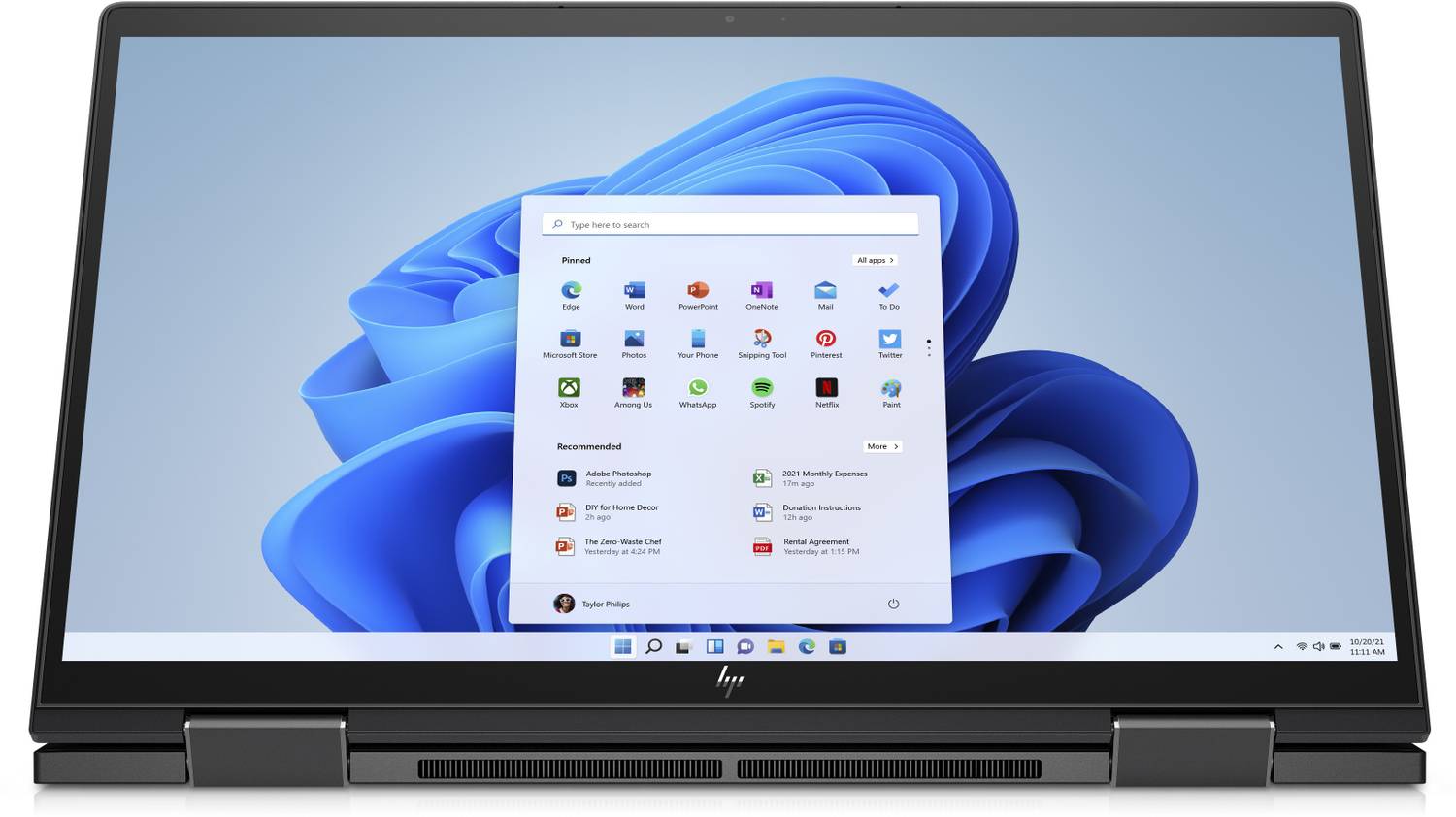 HP Envy 13 x360 Ryzen 5 Hexa Core 4500U – (16 GB/512 GB SSD/Windows 11 Home) 13-ay0533AU Thin and Light Laptop