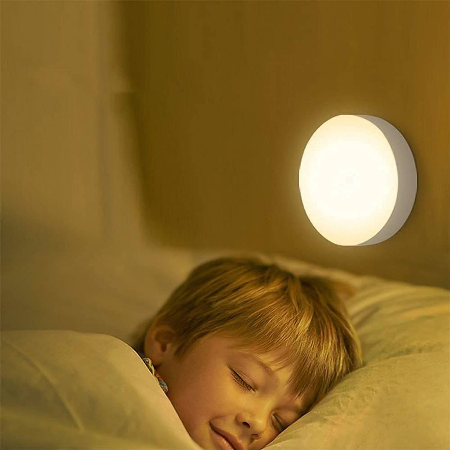 Goodsmaze Motion Sensor Light/USB Charging LED Nightlight, Wirele